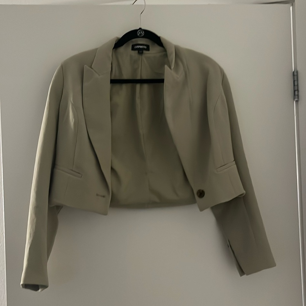 Express pantsuit - sage green